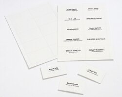 NAME BADGE REXEL INSERTS PK250