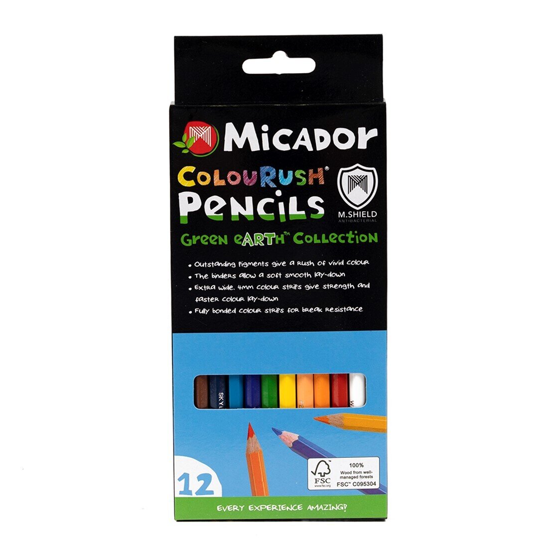 PENCIL COLOURED MICADOR COLOURUSH PK12