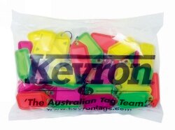 KEY TAGS KEVRON FLUORO ASST PK50