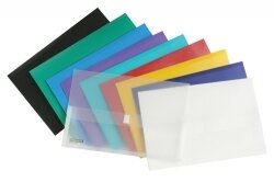 SP- DOCUMENT WALLET BANTEX FC POLYDOC PP BRIGHT BLUE