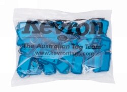 KEY TAGS KEVRON BLUE PK50