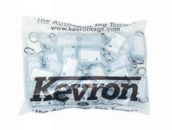 KEY TAGS KEVRON CLEAR PK50