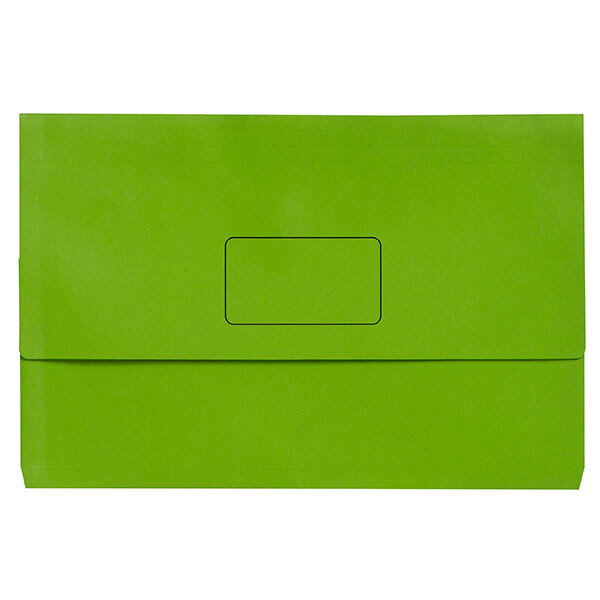 DOCUMENT WALLET MARBIG SLIMPICK F/C BRIGHT GREEN PK10
