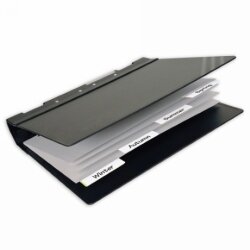 SP- INDEX TABS 3L 12X40MM WHITE PK48