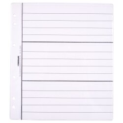 PAPER MONEY ALBUM REFILL 280X245MM 3 DIVISION PK10
