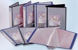 SP- DISPLAY BOOK BANTEX A4 INSERT FIXED NAVY 40P