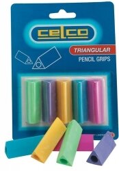 PENCIL GRIP CELCO TRIANGULAR PK5