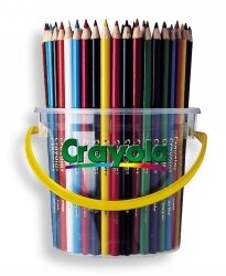 PENCILS COLOURED CRAYOLA DESKPACK 48 (12 COLOURS)