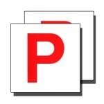SP- PLATE DRIVER P QLD ELECTROSTATIC P1 RED PK2