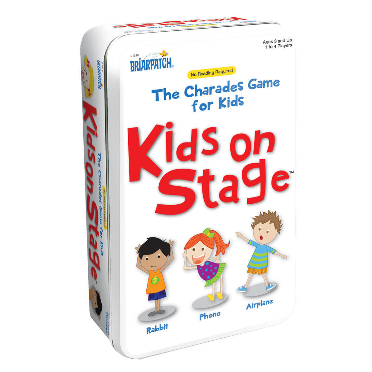 TOY GAME TIN KIDS ON STAGE CHARADES