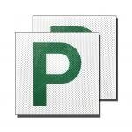 SP- PLATE DRIVER P QLD ELECTROSTATIC P2 (GREEN P) PK2