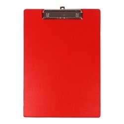 CLIPBOARD BANTEX A4 PVC RED