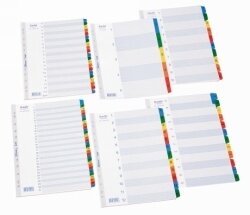 DIVIDERS BANTEX A4 MYLAR JAN-DEC