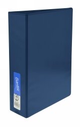 SP- BINDER INSERT BANTEX A4 4 D-RING 50MM BLUE