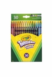 PENCIL COLOURED CRAYOLA TWISTABLE PK30