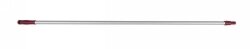 MOP HANDLE CLEANLINK 150CM ALUMINIUM WITH 25MM THREAD RED