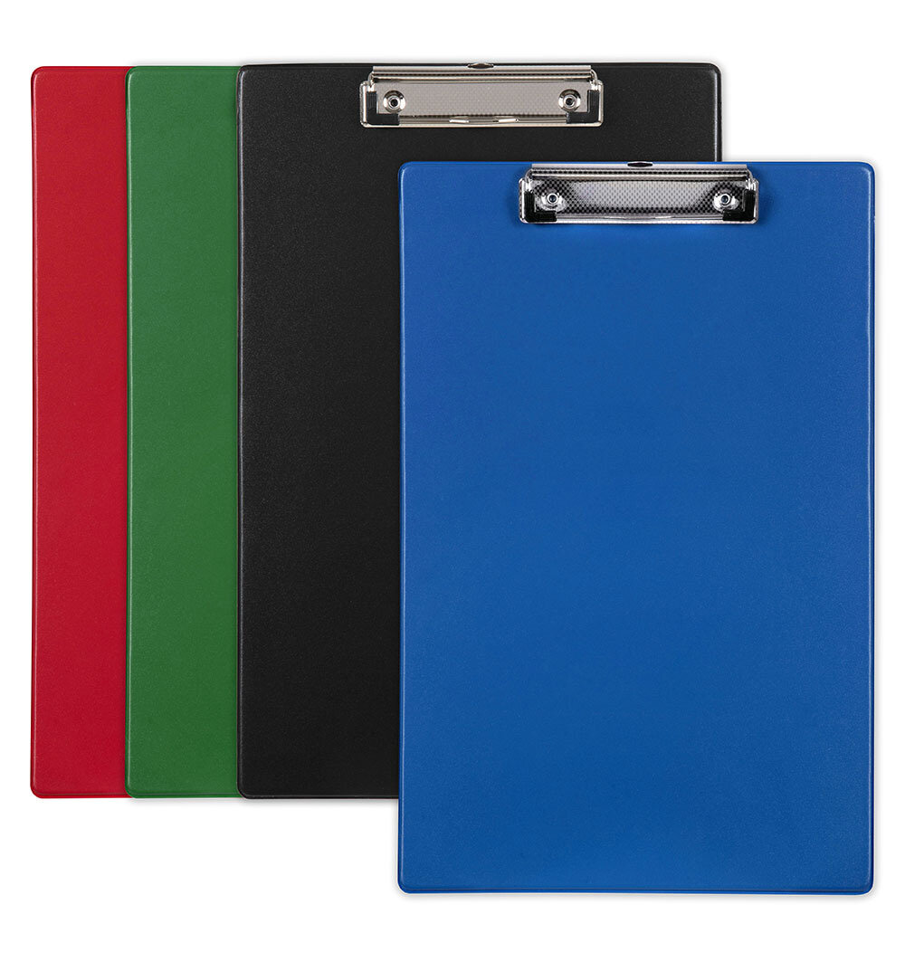 CLIPBOARD MARBIG A4 PVC ASST