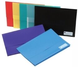 SP- DOCUMENT WALLET PROTEXT FC PP RED WITH VELCRO