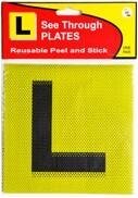 DRIVER PLATE L SEE THROUGH