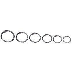 HINGED RINGS ESSELTE 38MM BX100