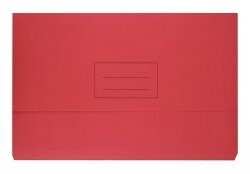 DOCUMENT WALLET BANTEX FC BOARD 240GSM RED