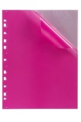 DISPLAY BOOK MARBIG A4 BINDER 10 POCKET SOFT TOUCH PINK