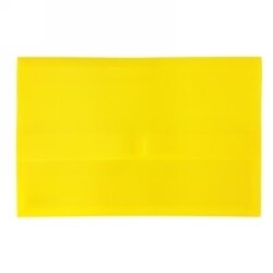 SP- DOCUMENT WALLET BANTEX FC HOOK & LOOP CLOSURE YELLOW