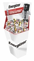 BATTERY ENERGIZER MAX AA/AAA HEX DUMP BIN DISP54