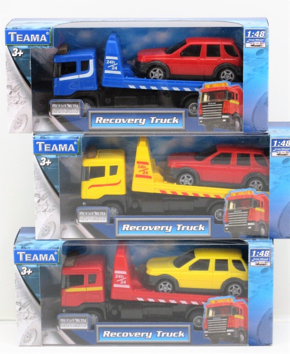 TOY TRUCK & CAR RECOVERY SET