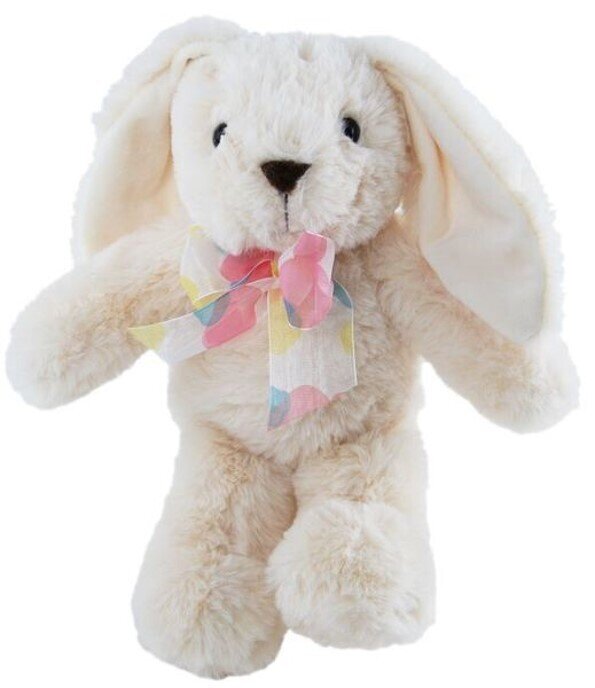SOFT TOY ELKA 27CM BAZ BUNNY CREAM