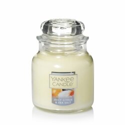 CANDLE YANKEE CLASSIC SMALL JAR JUICY CITRUS & SEA SALT