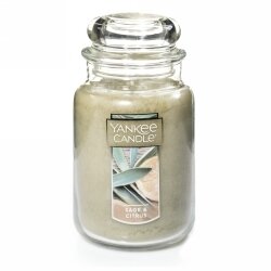 CANDLE YANKEE CLASSIC LARGE JAR SAGE & CITRUS