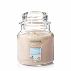 CANDLE YANKEE CLASSIC MEDIUM JAR SUN & SAND