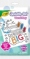 ACTIVITY SET CRAYOLA SPRINKLE ART SAY WHAT