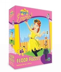 PUZZLE FLOOR THE WIGGLES EMMA 46 PIECE