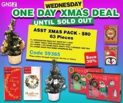 ASSORTED XMAS 63 PACK