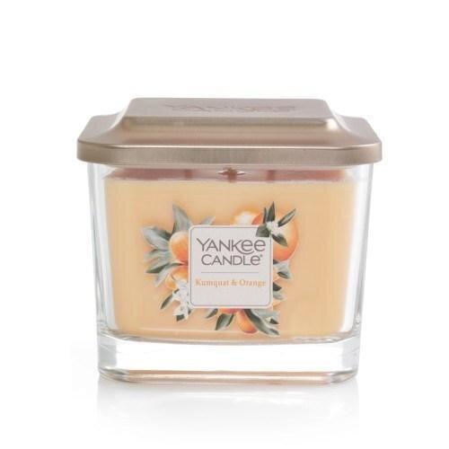 CANDLE YANKEE ELEVATION MEDIUM KUMQUAT & ORANGE