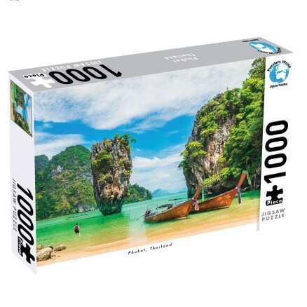 JIGSAW PUZZLE PUZZLERS WORLD 70X50CM PHUKET THAILAND 1000PC