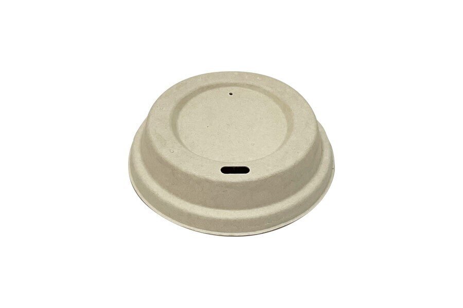 HOT CUP LID WRITER BREAKROOM 8OZ ECO WHITE CTN1000