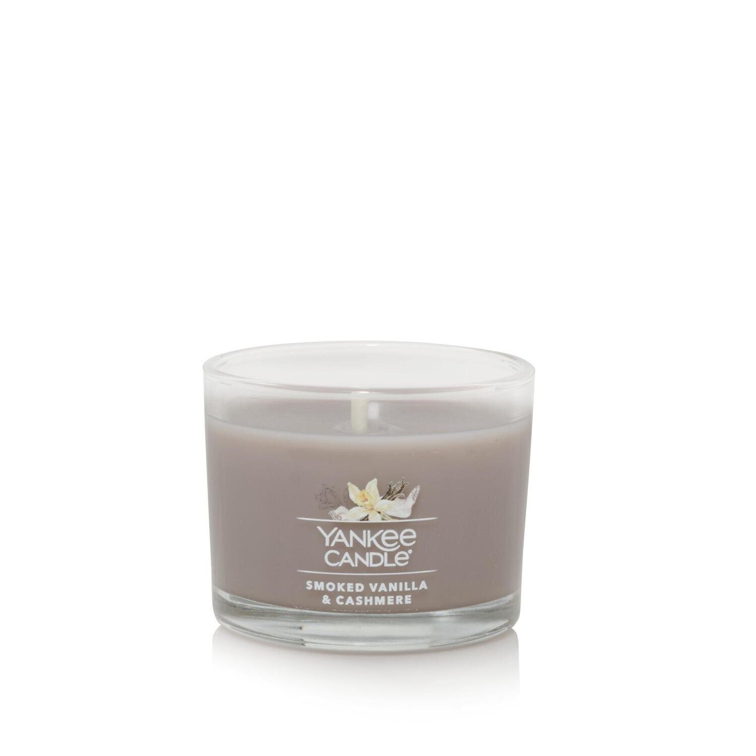CANDLE YANKEE MINI SMOKED VANILLA & CASHMERE