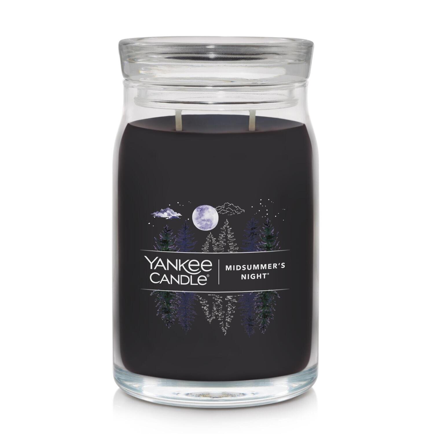 CANDLE YANKEE SIGNATURE LARGE JAR MIDSUMMER NIGHT