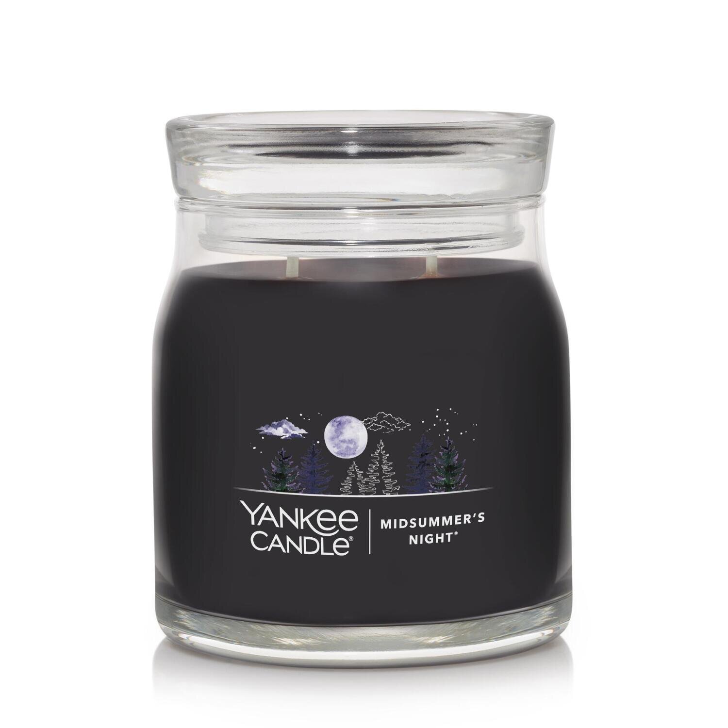 CANDLE YANKEE SIGNATURE MEDIUM JAR MIDSUMMER NIGHT
