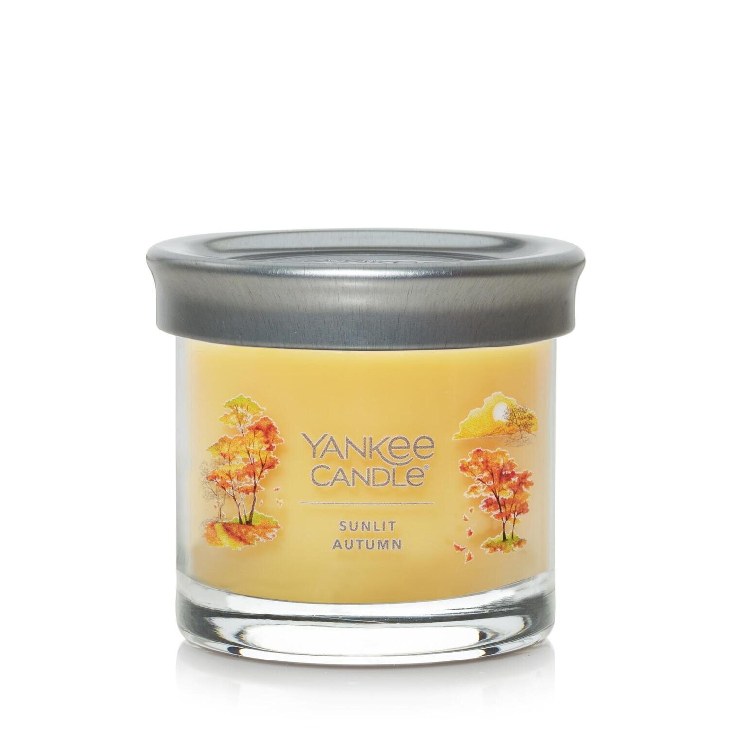 CANDLE YANKEE SIGNATURE SMALL TUMBLER SUNLIT AUTUMN