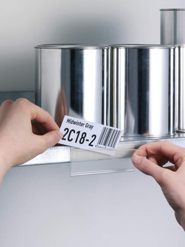 SP- LABEL DURABLE 200 X 20MM SCANFIX PLASTIC SELF-ADHESIVE
