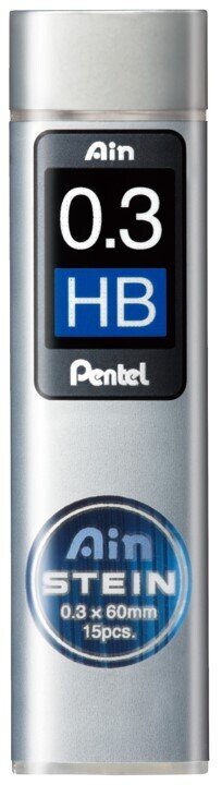 SP- LEAD PENTEL 0.3MM REFILL HB AIN STEIN C273 TUBE 15