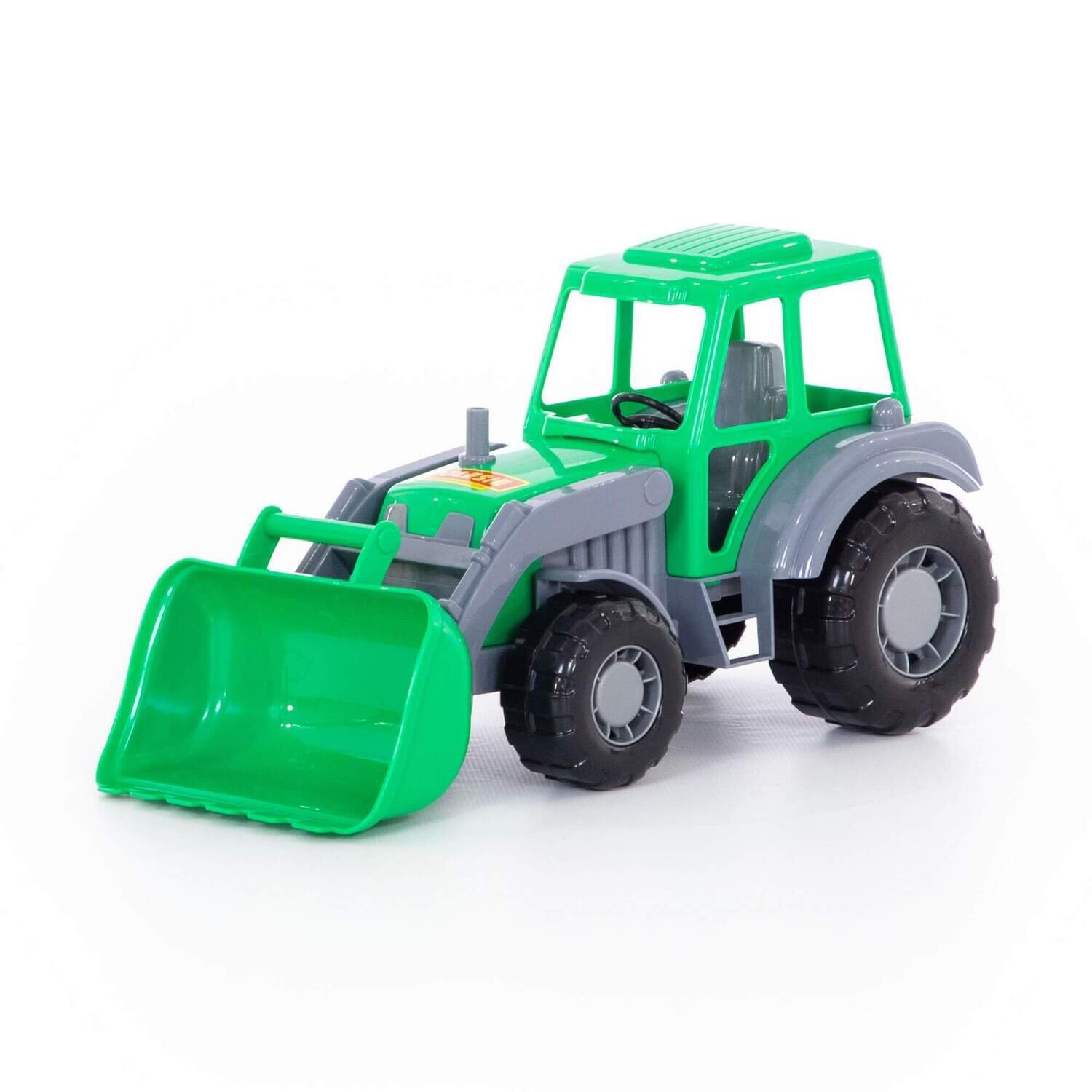 TOY TRACTOR 367X170X180MM FRONT LOADER ASST COLOURS