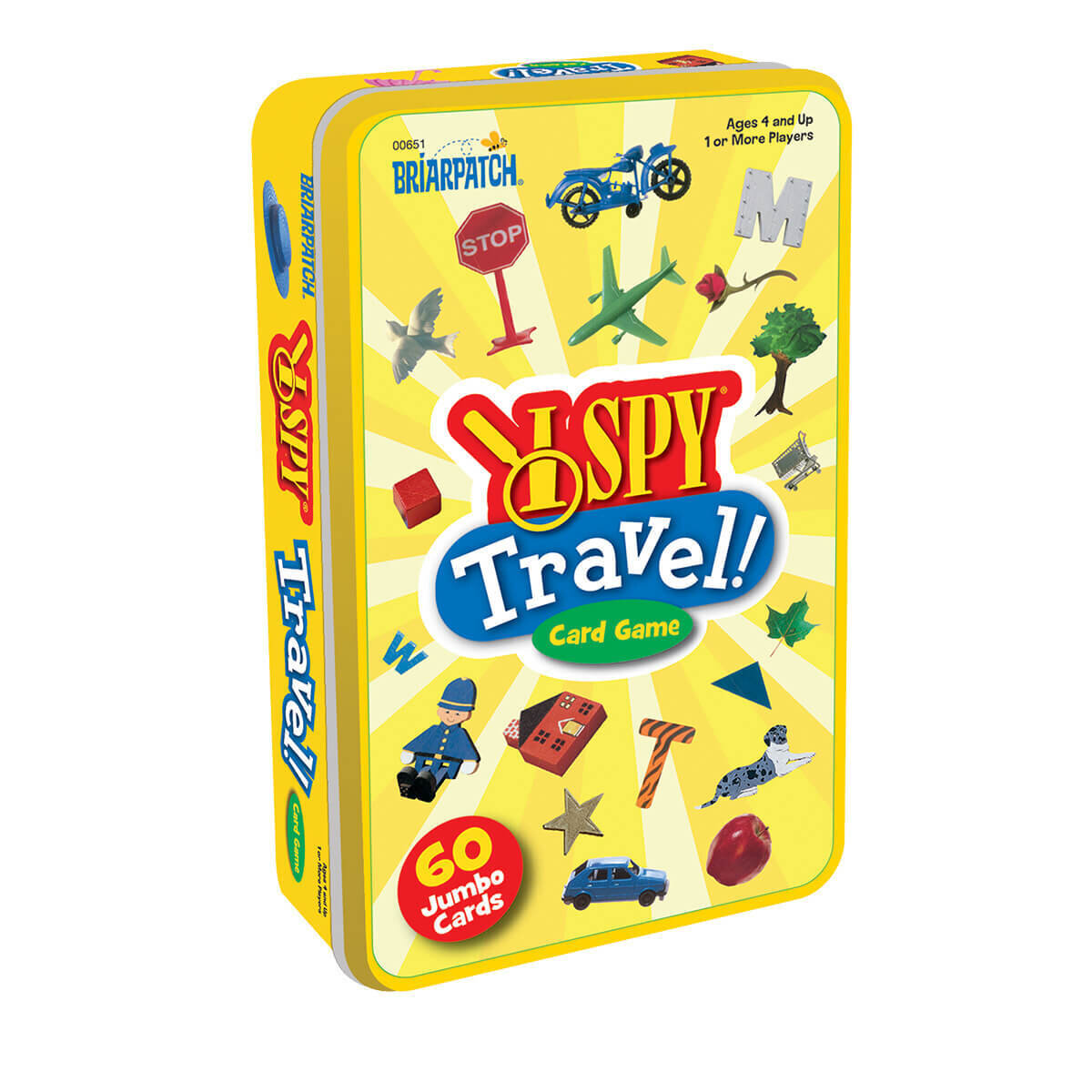 TOY GAME TIN I SPY TRAVEL CARD GAME