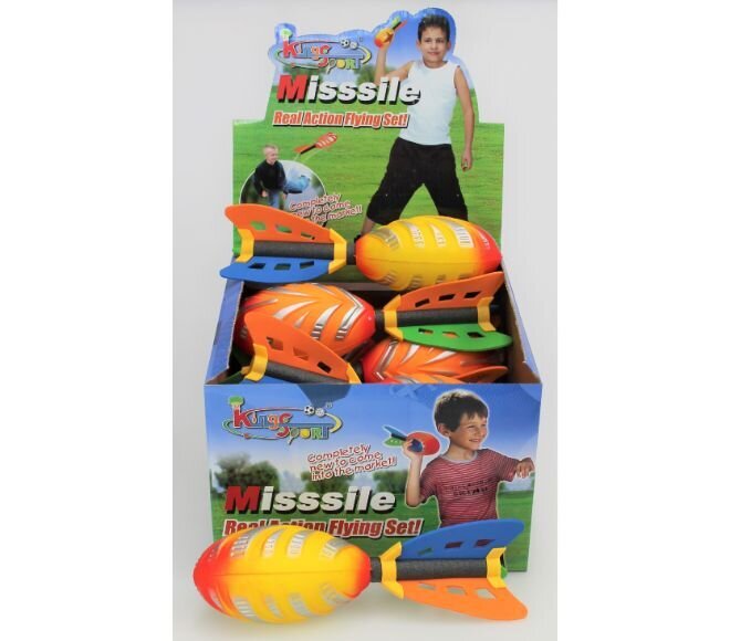 SP- TOY SOFT FOAM FLYING MISSILE DISP12