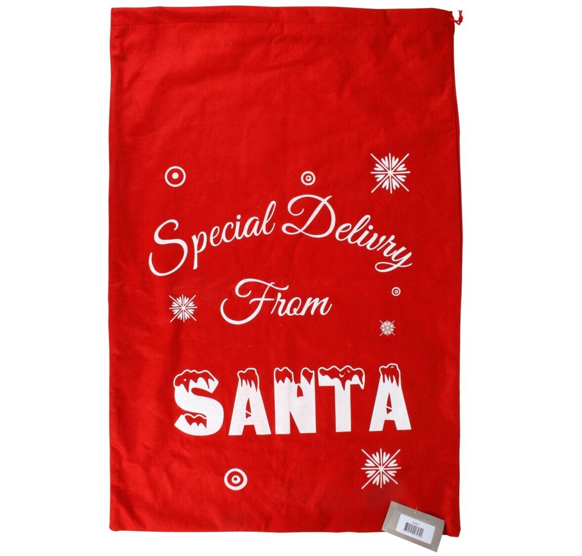 XMAS SACK 60X90CM DELIVERY FROM SANTA