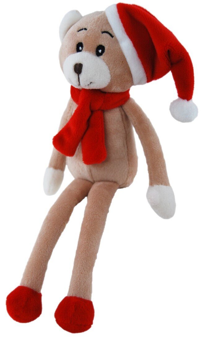 XMAS PLUSH LONG LEGGED 22CM SELFIE BEAR